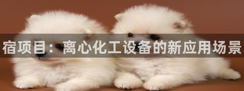 天辰网建设网：宿项目：离心化工设备的新应用场景